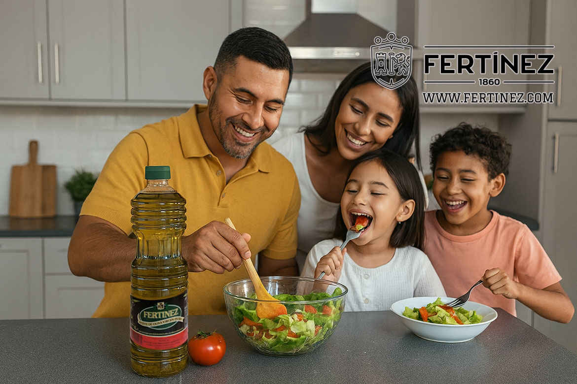 Fertínez 1 L: el aceite de oliva para tu cocina de cada día