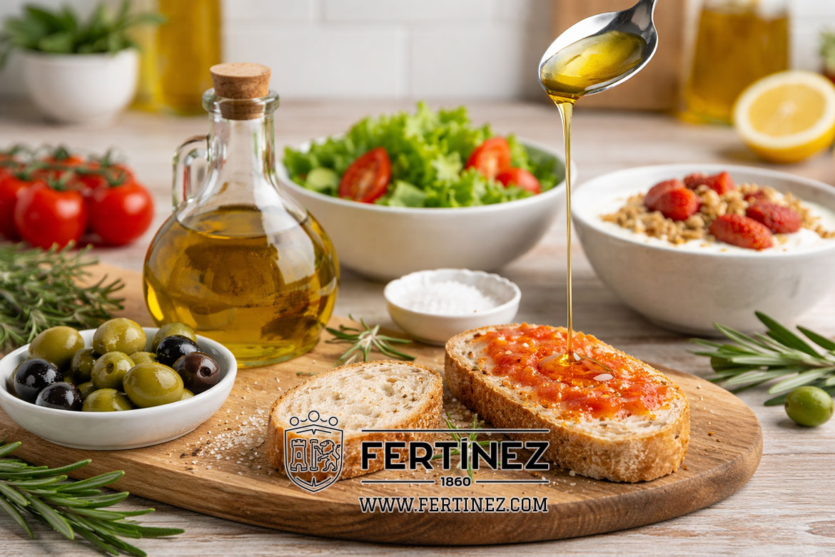¿Cuánto aceite de oliva deberías consumir al día?